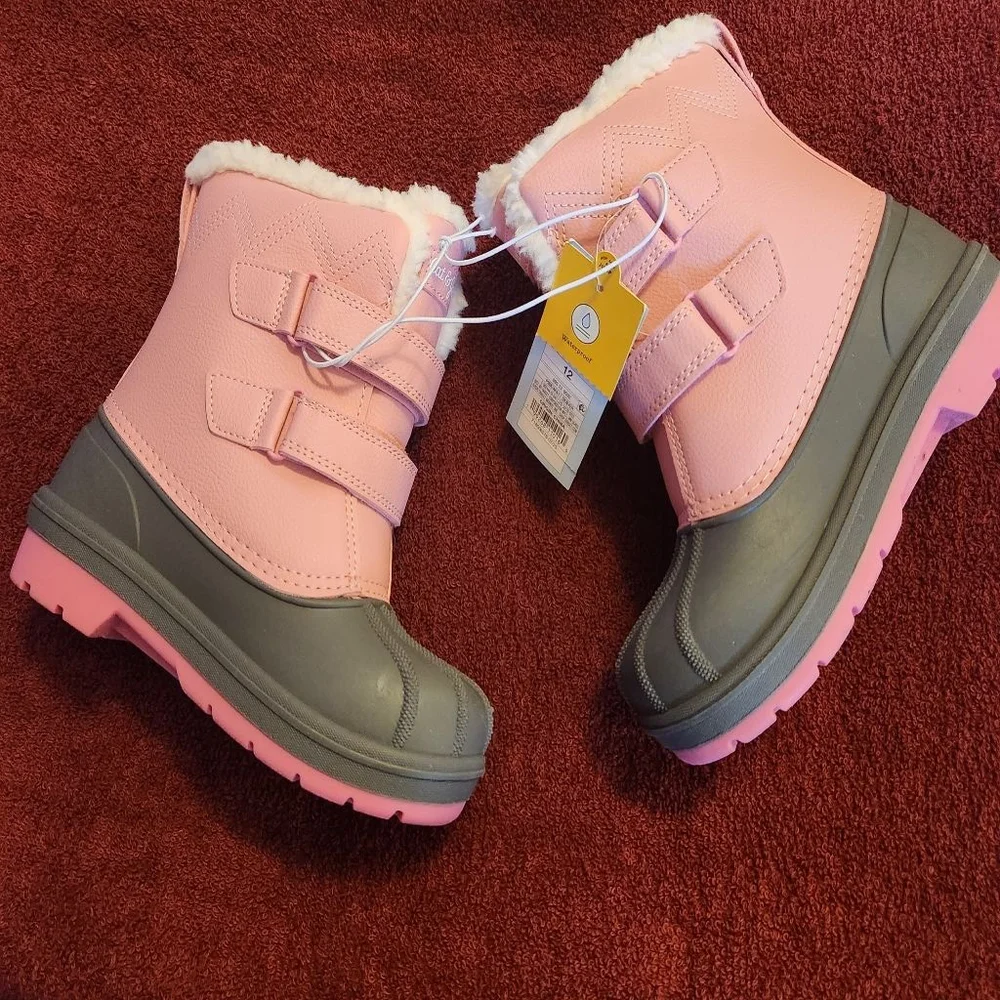 Cat & Jack Pink New with Tags Size 12T Toddler Denver Winter Boots